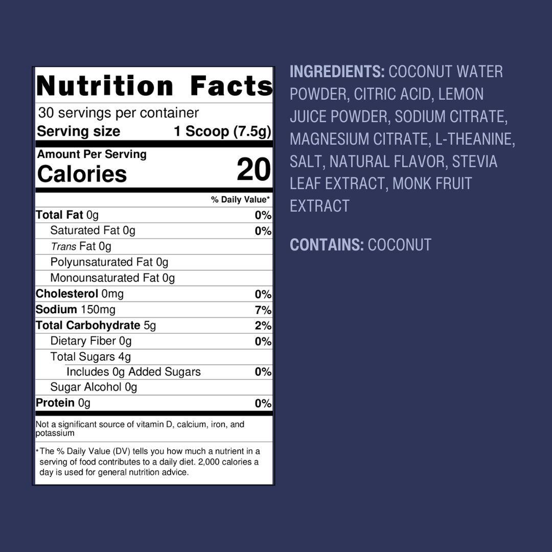 Goodnight honey - lemonade (30 servings)